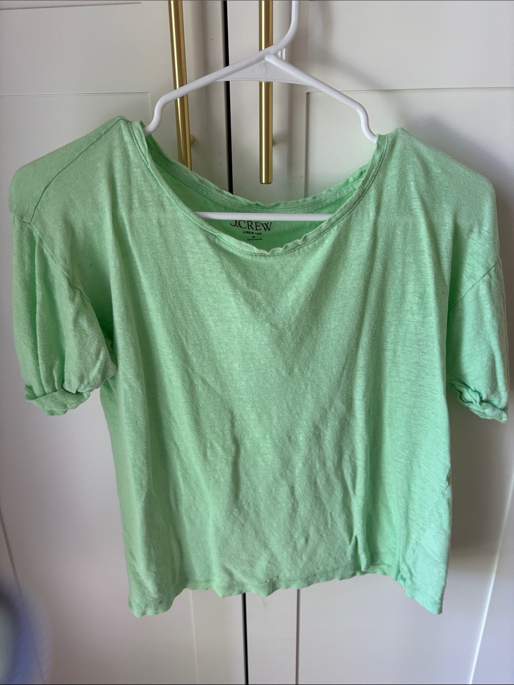 J Crew linen t-shirt